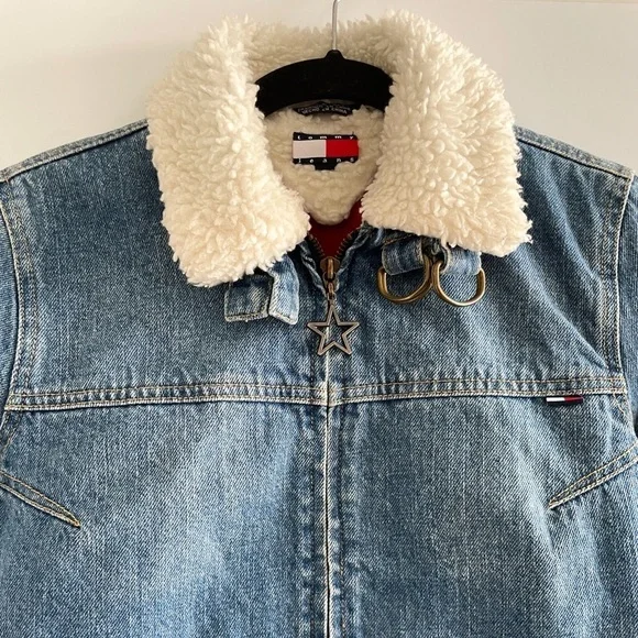 Tommy Hilfiger Vintage Sherpa Denim Jacket - Picture 2 of 11